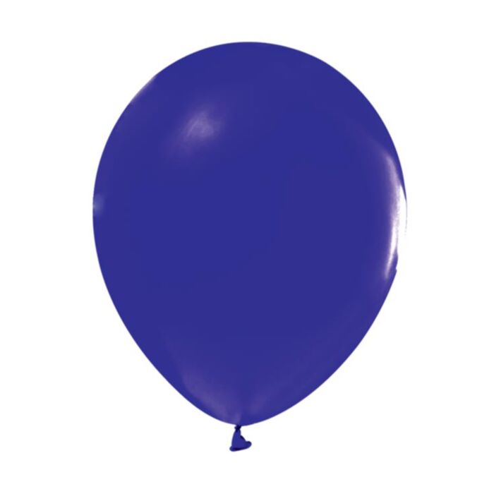 Μπαλόνια Latex Navy Μπλε Ματ 27εκ.