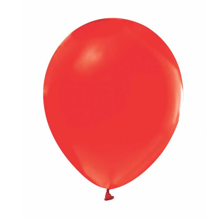 Μπαλόνια Latex Κόκκινο Ματ 27εκ.