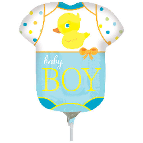 Anagram μπαλόνια 9 ιντσών μπλουζάκι it's aboy