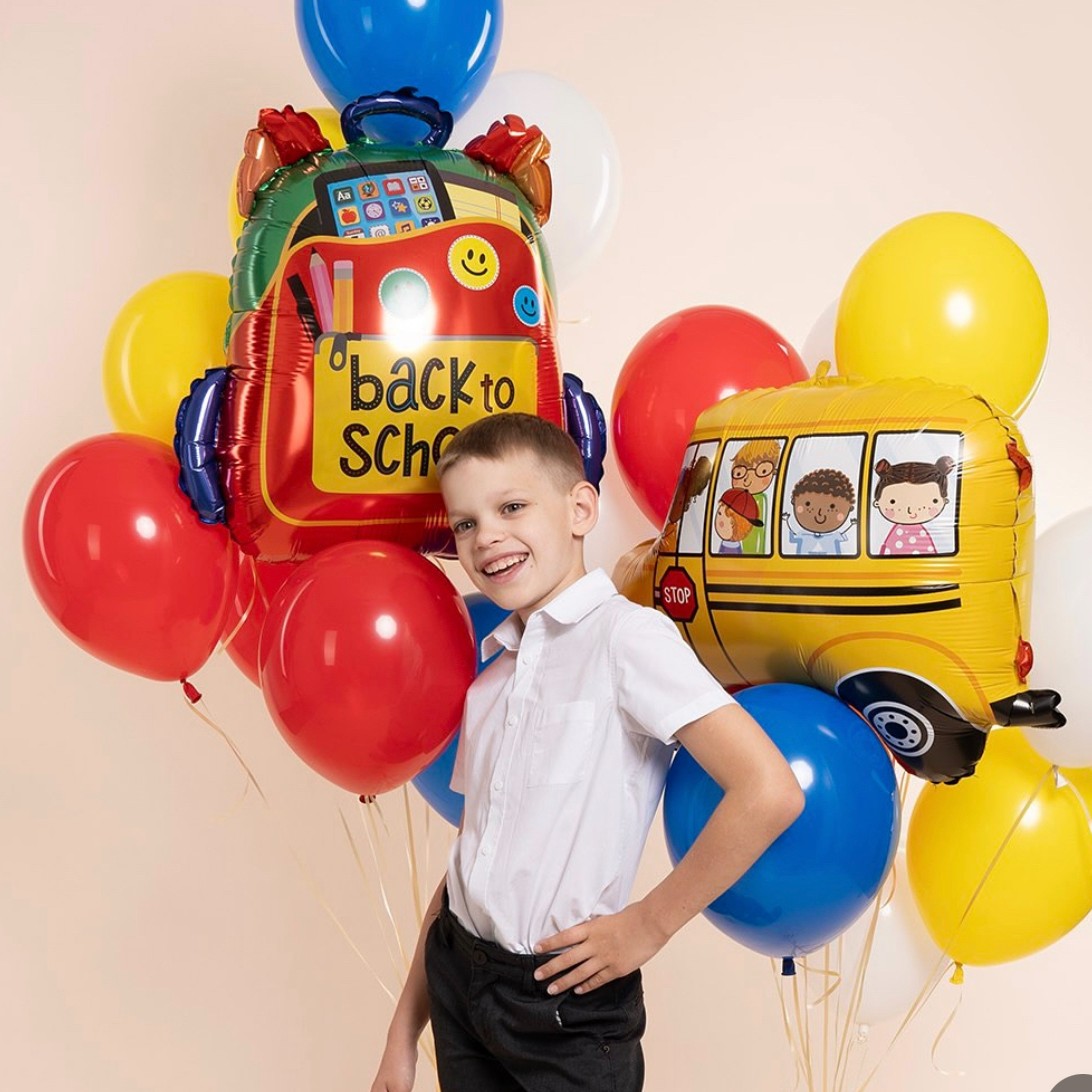 25″ Μπαλόνι Σχολική Τσάντα ‘Back to School’ 