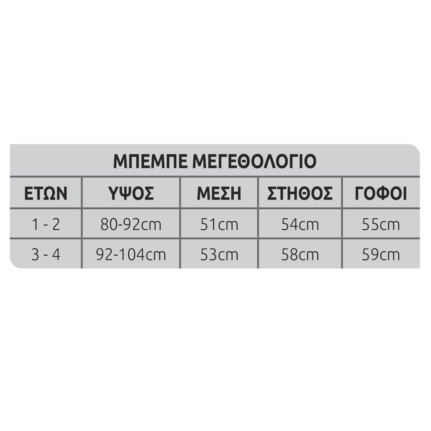 Στολή Μπεμπέ Τιγράκι 1-2 ετών
