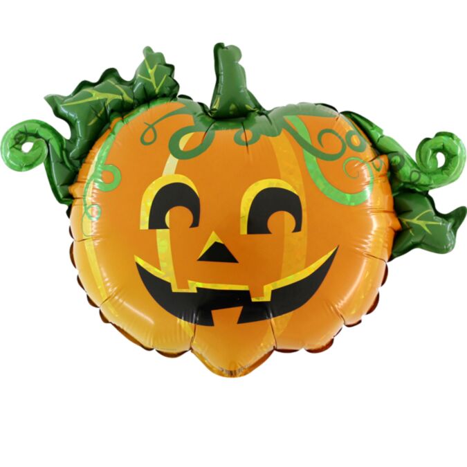 Μπαλόνια κολοκύθα halloween 35cm, φουσκώνει με αέρα