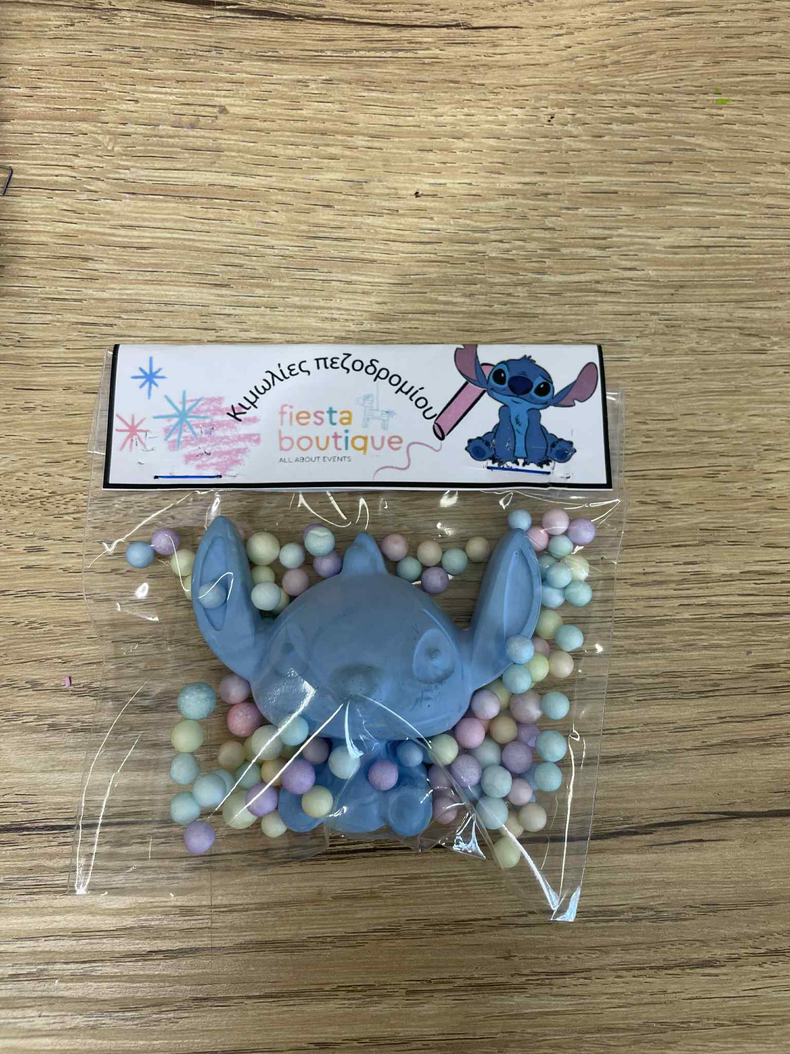 Κιμωλίες πεζοδρομίου Stitch