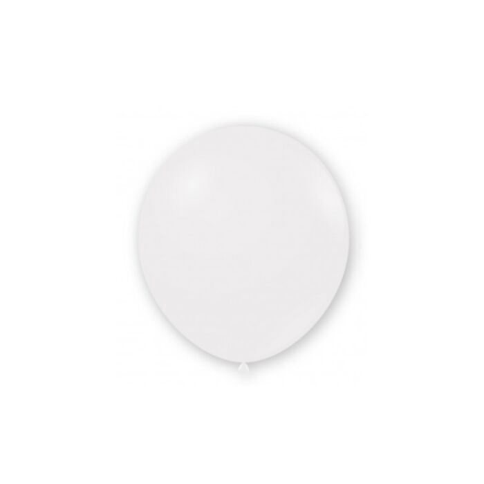 Μπαλόνια Latex Λευκό Ματ 13εκ.