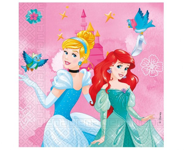 Χαρτοπετσέτες Πριγκίπισσες Disney (20 τεμ.)