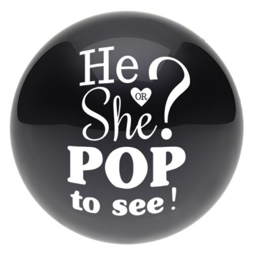 Μπαλόνι για Gender Reveal “He or She?” 61εκ.