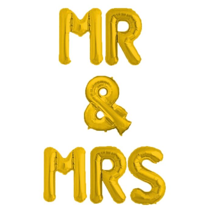 Μπαλόνι Mr & Mrs 40εκ.