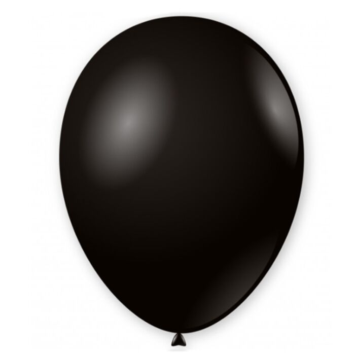 Μπαλόνια Latex Μαύρο 31εκ.