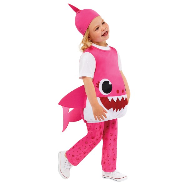 Παιδική Στολή Baby Shark ροζ  1-2 ετών