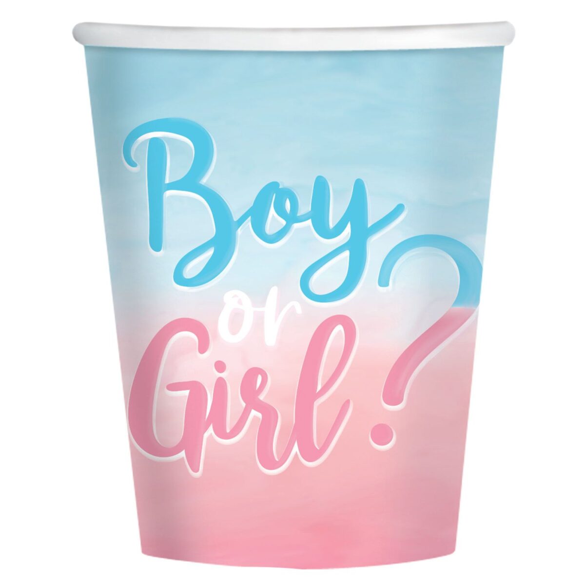 Ποτήρια Gender Reveal (8 τεμ.)