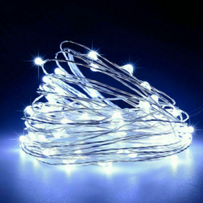 Led φωτισμός με μπαταρίες - 3 μέτρα μήκος με 30 Led λαμπάκια